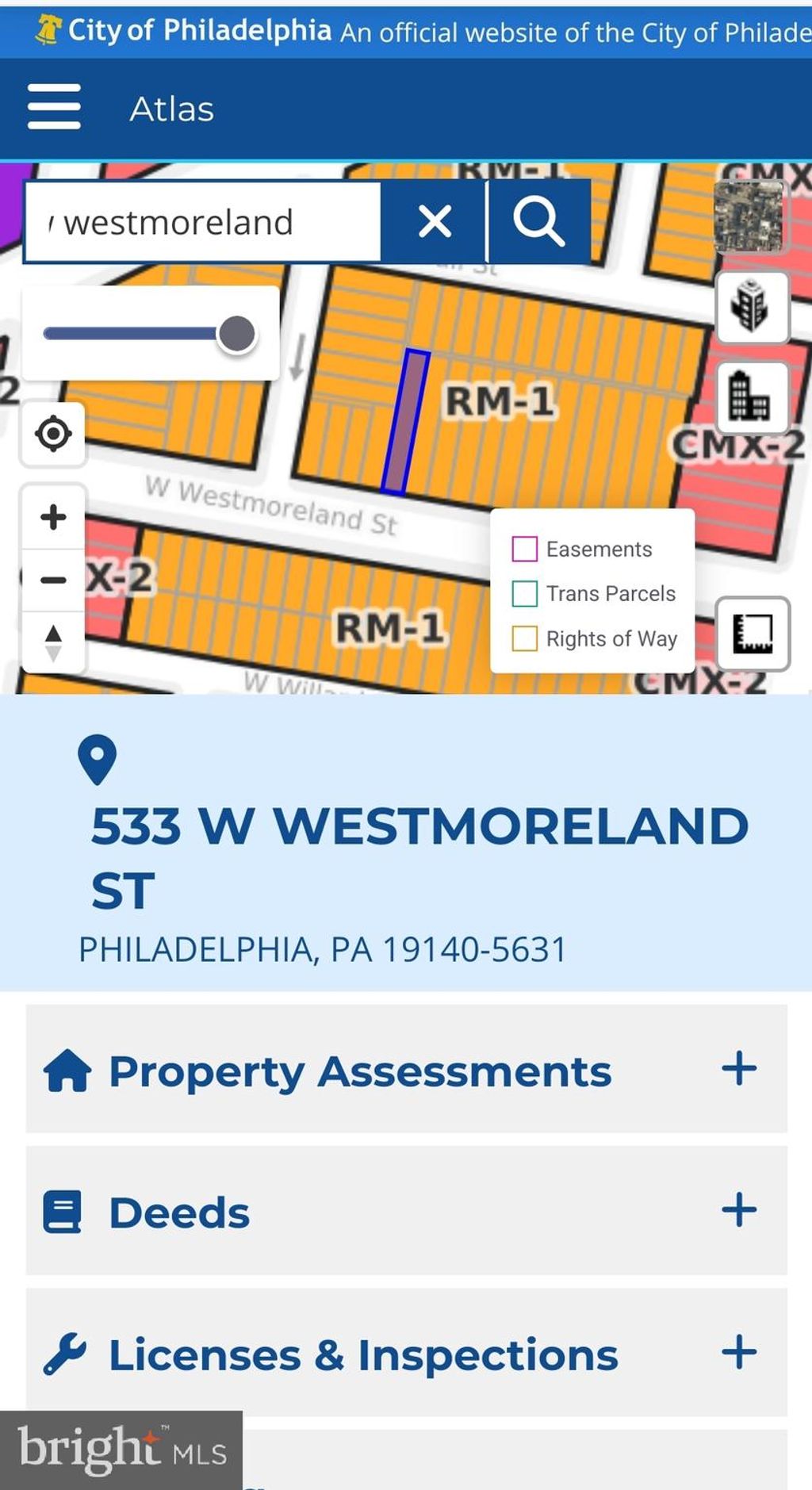 Photo of 533 W Westmoreland Street, PHILADELPHIA, PA 19140 (MLS # PAPH2562830)