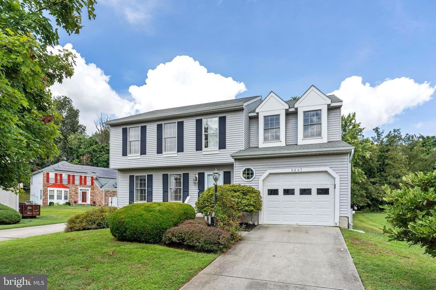 Affordable luxury awaits you in this warm and comfortable home! Enjoy new Hardwood floors throughout the main level, along with modern finishes such as crown molding, large sun-filled windows, and beautiful skylights. Gorgeous recently upgraded kitchen with lots of prep and storage space opens up to the breakfast area, Living room, and Dining room- perfect for entertaining! Spacious primary bedroom with entry to your deluxe bathroom with dual vanities. Also, a huge walk-in closet! On the top level, there are 3 additional spacious bedrooms and a full hall Bath, all with new carpet. Finished basement with new carpet as well  makes for a perfect recreation room, gym, or extra storage space! Having access to your large backyard from the Living Room and Basement makes for easy outdoor enjoyment. Conveniently located next to 795 and 695, plus shopping, restaurants, and entertainment just minutes away. What more could you ask for? Schedule your showing today!