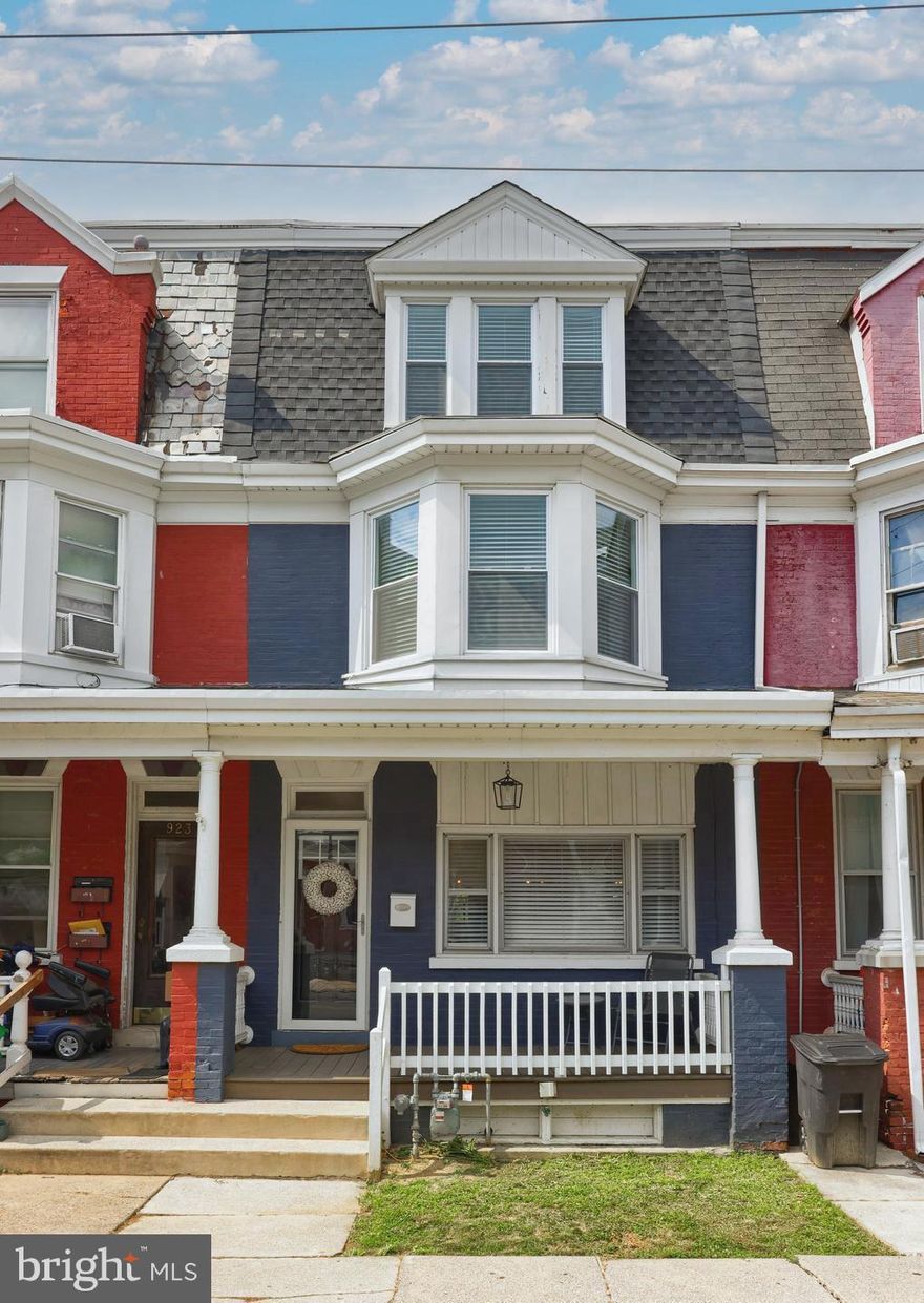 Beautiful Home in Lancaster Township - an ideal mix of city and suburban living where modern updates meet historic charm. Upon entering the home you are welcomed by original refinished hardwood floors throughout and an exposed brick wall that expands to the second floor. The inviting open floor plan emanates an upscale atmosphere by way of recessed lighting, unique light fixtures and a tranquil electric fireplace with shiplap and custom mantle. The gorgeous kitchen is equipped with stainless steel appliances, gas range with custom range hood, sophisticated quartz countertops, butcher block island and brilliant soft-close cabinetry. Adjacent to the kitchen is a convenient posh half bathroom. Entertaining is seamless from the kitchen to the cozy backyard. The second floor has two bedrooms, one with a balcony overlooking the backyard, and a chic full bathroom. The Primary Suite teems with natural light and boasts a spa-like en suite that includes a luxurious soaking tub with elegant candelabra chandelier overhead and double vanity. The private third floor has two more bedrooms each with its own mini-split unit providing both heating and cooling options. The full basement provides ample storage. With your personal off-street parking spot it doesn't get any better! The location is perfect with easy access to Route 30/222. Nearby amenities include: Lancaster General Hospital, Lancaster County Central Park, Lancaster Central Market, major shopping centers, restaurants, theaters and cafes. Call to schedule a tour today!