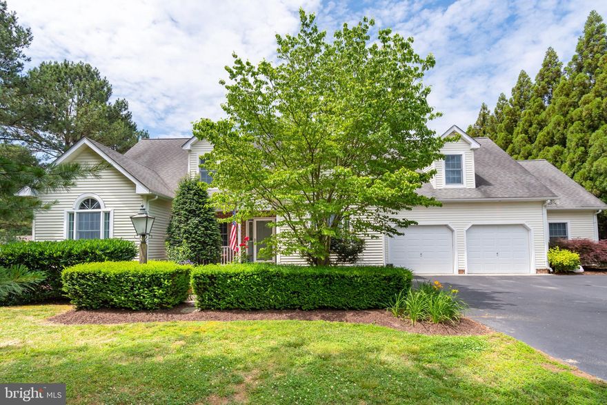 Beautiful, well maintained 3200 + sqft contemporary home on almost 1 acre, 4 bedrooms, 3.5 baths, gourmet kitchen with granite countertops, SS appliances & breakfast area, formal dining room, living room with fireplace & built-ins, 4 season Florida room with fireplace, 1st floor primary bedroom with walk-in closet with built-ins, lavish bath with double vanity, oversized soaking tub and sep shower, 2 more main level bedrooms with Jack & Jill bath, large laundry area, second floor primary bedroom & bath, 2 large walk-in storage areas ( 1 could be finished off for rec/game room).  Other highlights include hardwood floors, full house generator, in-ground pool (fenced-in), outdoor bath area & garden sink, 2 car attached garage, workshop, 2 hot water heaters, conditioned crawlspace, paved driveway and mature landscaping.  Just minutes to the Centreville Wharf  and Downtown Centreville .