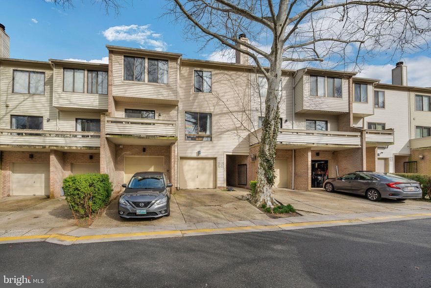 Everything turns to Gold in this home. Feel the upbeat, positive vibe the moment you enter. The upscale remodel is going to rock your world. Beautiful, fun lighting throughout. The kitchen remodel is to die for. Get ready to fall in love from the induction top-of-the-line oven to the new cabinets and coffee bar. The quartz countertop is gorgeous. Get ready to set up the bar stools and start entertaining. Do you love hardwood floors? Be the first to walk on these. They are shiny and new. There is a fireplace and two huge windows streaming in the natural light. But wait, is that the creek that leads to the lake outside the window? Yes, it is.
The view from this house is amazing. Overlooking woods, the creek, and the walking path offer total privacy and are a nature lover's dream. Head upstairs to find two kingsize bedrooms and a remodeled bath with all the bells and whistles. New carpet graces the floors up here, and a very open, spacious feeling is an experience you will love. The new vanity, lighting, and fixtures will melt your heart. The view from the windows will take your breath away—head down to the lower level. You could have a separate living space here. The laundry room is at the bottom of the steps. You will also find a rec room, a bedroom, and a gorgeous, fully remodeled bathroom. The sliding glass doors lead to the backyard and the walking path to the lake. Montgomery Village is one of the most sought-after cities in Montgomery County. This community has several pools, tons of parks, and tot lots. Check out the lake and all of the community events; everything you could ever want is right outside your door. You don't even need a car. Let this one be yours!