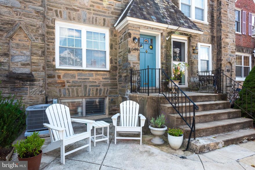 Welcome to 649 Maris Street, nestled in the vibrant Roxborough neighborhood of Philadelphia. This charming 3-bedroom, 2.5-bathroom home offers 1,470 square feet of thoughtfully designed living space. Step inside to find a beautifully renovated kitchen featuring sleek white shaker-style cabinets, elegant quartz countertops, a stylish subway tile backsplash, and modern stainless steel appliances—perfect for culinary enthusiasts.

The cozy living area is complete with a fireplace, creating a warm ambiance for gatherings or quiet evenings. Central air conditioning ensures comfort throughout the year. Upstairs, the master bedroom boasts a private bathroom, offering a personal retreat for relaxation. The finished basement provides additional living space, ideal for a home office, gym, or entertainment room, and includes a convenient powder room.

A standout feature of this home is its brand-new roof, installed in 2025, which ensures durability and peace of mind for years to come. Outdoor enthusiasts will love the easy access to the Wissahickon Trail and the nearby Gorgas Park, perfect for leisurely walks or cycling. When it's time to unwind, enjoy a short stroll to local favorites like New Ridge Brewing Company, Flying Sowth Coffee, and Santucci's Pizza.

Public transportation in this area is operated primarily by the Southeastern Pennsylvania Transportation Authority (SEPTA), offering reliable bus and regional rail service for easy commuting.

Situated on a 1,617-square-foot lot, this home blends city living with neighborhood charm. Whether you’re looking to entertain or relax, 649 Maris Street offers a lifestyle of convenience and style. Don’t miss the chance to make this delightful property your new home! Unpack your bags and move right in!

Showings begin at Open House Saturday, September 20, 1-3pm