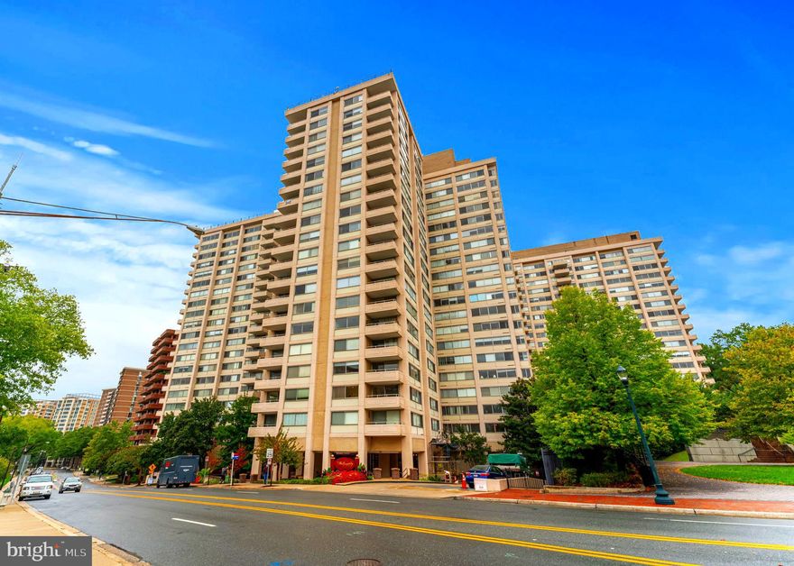 Everything in this spacious east-facing, sunny 1 BR, 1 FB condo with unobstructed panoramic views is BRAND NEW! Features include gorgeous new luxury French Oak vinyl flooring throughout living room and bedroom ; new designer ceramic tile flooring in bathroom and kitchen, and recessed lighting throughout this superbly designed residence. Stunning new white wood cabinetry sporting white quartz counters including brand new top-off-the-line stainless steel refrigerator-freezer, self-cleaning oven with gas burners, microwave, dishwasher, disposal, and deep farmer's sink grace the kitchen. The Bathroom boasts a new vanity cabinet and sink with nickel designer hardware, lighted mirror and new tub-shower and white ceramic tiles on floors and walls. ALL UTILITIES INCLUDED IN RENT except internet/wifi. Garage parking space included in rent! 2 blocks to Friendship Heights Metro! Trendy boutiques, shops and award-winning restaurants are all within a few blocks! Min. lease term 12 months; max. lease term 60 months.