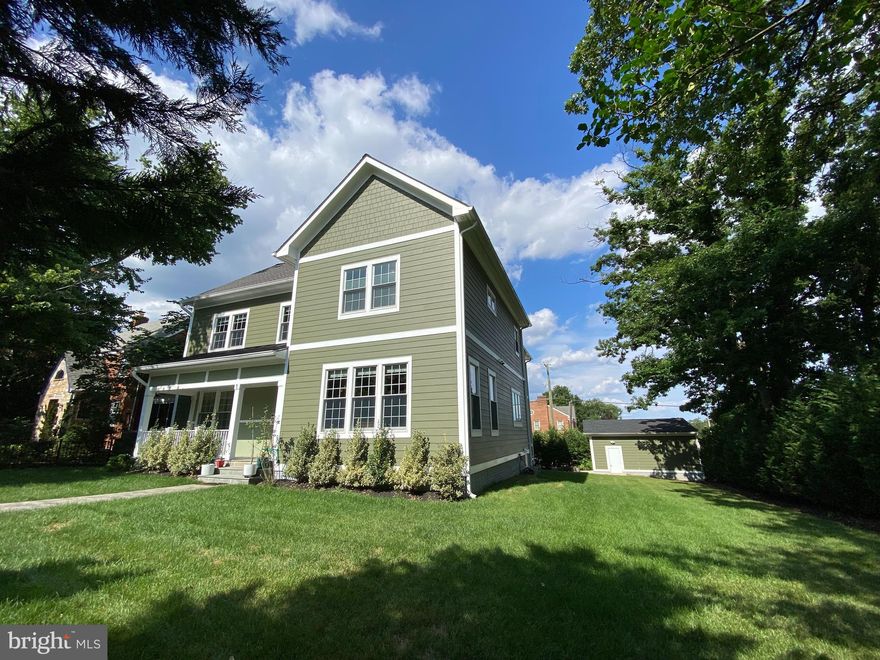 Located in Lyon Park, 2018 rebuild with great craftsmanship, spanning nearly 7,000 SF on a 11,700+ SF (.27 acre) lot! Two car detached garage and driveway in the rear off N Fillmore St. Privacy fencing, mature trees, and room for a pool on the south side of the lot. The home features 6 bedrooms and 7 total baths (6 full baths & 1 half bath). Great scale, 10’ ceilings on the main level and 9’ on the second. The main level includes a gourmet kitchen, butler’s pantry, formal dining, living room and family room, a bedroom with ensuite, powder room, large mudroom, designer lighting, and mahogany hardwood floors. The second level includes four bedrooms and three baths with a massive primary suite and laundry room. The walkout basement/full guest apartment includes a kitchen, bedroom with ensuite, extra full bath, family room, a large bonus room, and additional laundry. The home is bright with tons of natural light, wired with Cat-6 cables, and has 8’ exterior doors. A very convenient location, surrounded by parks, and close to everything. 1 mile to Clarendon Metro. Less than 3 miles to Georgetown. 4 miles to DCA.