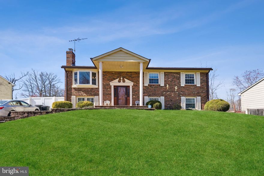 Welcome Home! This property brags of one owner! All- brick composite-fenced beauty is located in the sought after Tantallon community and is minutes from MGM, National Harbor, eateries, boutiques and shops! NO HOA! Experience the rich and lovely hardscape as you arrive on site. Take in the greatness of the spacious porch accented by stately columns that distinguish the beauty and bold lines of this property.  Don't miss the Thompson Creek wood entrance door w/side panels. Professionally manicured & low maintenance yard. Focus on the unique features throughout the home; to include authentic hardwood floors, bay window in the family room, two large areas to entertain, separate dining room, eat in kitchen w/recessed lighting, backsplash, Dacor ventilation hood, stainless-steel appliances, huge bedrooms with generous closet space and a full bath in the primary suite! Nothing was missed in the design of this home! The Laundry area is spacious and there are two-walkouts in the basement. Water Heater w/expansion tank (2015), HVAC unit (2019), Recent Electrical Panel, newer windows. Storage Galore! The backyard is unbelievable, boasts of an oversized deck; patio and two sizeable sheds that can be the perfect she-shed or mancave! You will not be disappointed! Professional Pictures coming 3/8/2023.