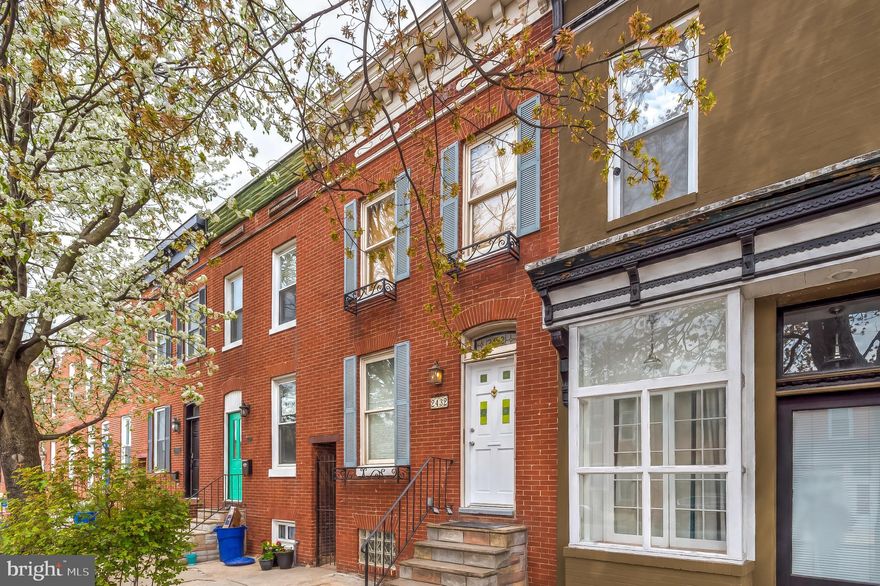 RECENTLY UPDATED HOME LOCATED IN CANTON!!!  FIVE MINUTE WALK TO PATTERSON PARK, TO CANTON SQUARE, FELLS,  WITH LOTS RESTAURANTS AND NIGHT LIFE ACTIVITY!!!   21 FOOT LIVING ROOM WITH FIREPLACE, EXPOSED BRICK, HARDWOOD FLOORS!!  KITCHEN COMES WITH SEPARATE DINING AREA, COFFEE BAR, WITH A HALF BATHROOM ON THE FIRST LEVEL!!  UPSTAIRS HAS TWO BED AND TWO BATH.  HOME HAS JUST BEEN COMPLETELY REPAINTED PROPERTY COMES WITH ROOF TOP DECK WITH A NEW SEAL.   SCHEDULE YOUR APPOINTMENT TODAY!!!!