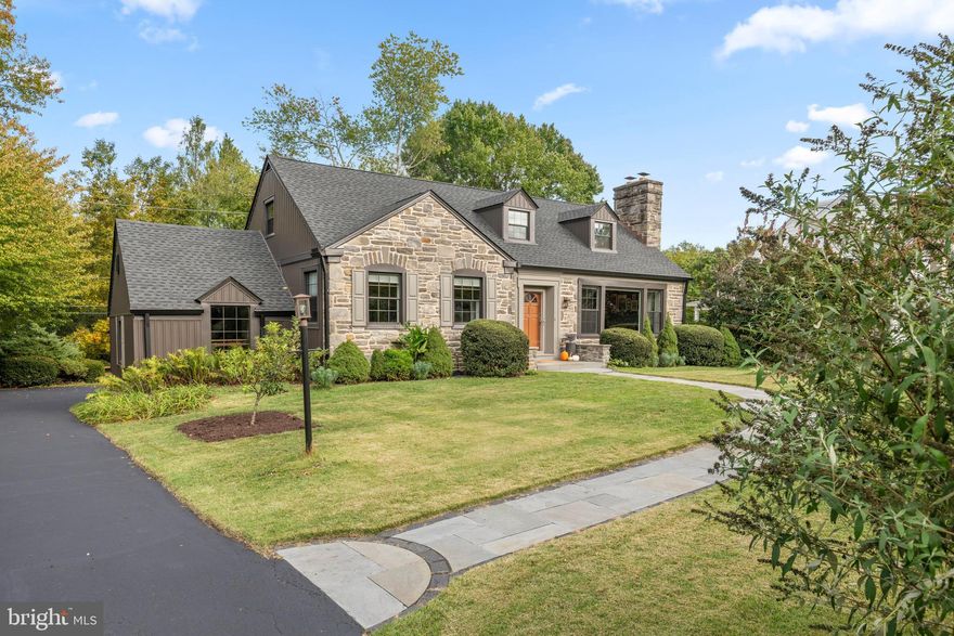 Nestled in the highly sought after Shortridge Park neighborhood in Wynnewood, 421 Parkview Drive is an absolute GEM!  This Cape Cod style home has been extensively renovated and meticulously maintained by the current owners.  In addition to this home having a premier and convenient Main Line location, with newer finishes throughout, it is also located in the high school choice zone of Lower Merion School District!  421 Parkview Drive boasts 5 bedrooms, 2 newer full bathrooms, a 1 car garage, a new roof, new vinyl siding and new Marvin windows throughout the whole residence!  As you walk up the new Pennsylvania bluestone walkway and landing, prepare to fall in love!  Enter the home, and to the right is an extra large living room, complete with a wood burning fireplace and built in shelving. This room flows directly into the dining area and the light and bright kitchen complete with white cabinetry, stainless steel appliances, black granite countertops and a farmhouse sink.  French doors lead directly into a seasonal room, also boasting all new Marvin windows allowing glorious views of Shortridge Park!  The main floor is complete with 2 large bedrooms, and a full bathroom.  Continue upstairs to 2 more additional large bedrooms, and another smaller bedroom or office, as well another beautiful full bathroom.  The large lower level is complete with a laundry area and utility area including a new HVAC unit replaced in 2021. The one car garage leads directly to the lower level.  The backyard is truly an oasis!  Mature landscaping surrounds the patio and rear yard.  Landscaping integrates fruit trees so you can enjoy your own organic cherries, apples, plums and more!  Enjoy everything that nature has to offer right in your backyard of stunning Shortridge park!  This home is walkable to everything that Narberth and Wynnewood has to offer including Whole Foods, Starbucks various restaurants, and 2 train stations to enjoy effortless access to Center City!  Schedule your appointment today!!