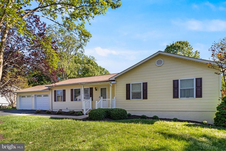 Beautifully maintained rambler featuring a spacious two-car garage and a fully fenced backyard with a storage shed. Enjoy outdoor living on the deck just off the kitchen and breakfast area. The home offers a traditional layout with a bright living room and a separate dining room.
The price reflects an opportunity for the buyer to make light cosmetic updates and add personal touches. The roof is approximately 10 years old with durable architectural shingles, and the garage includes attic storage.  The finished lower level provides a convenient walk-out, a half bath, additional storage space, and brand-new carpeting. Energy-efficient replacement windows are installed throughout the home. 
Located in an amenity-rich community (see HOA/Community website for details), this home offers excellent convenience—just 7 minutes from Solomons Island—and sits near the entrance of the neighborhood for easy access.