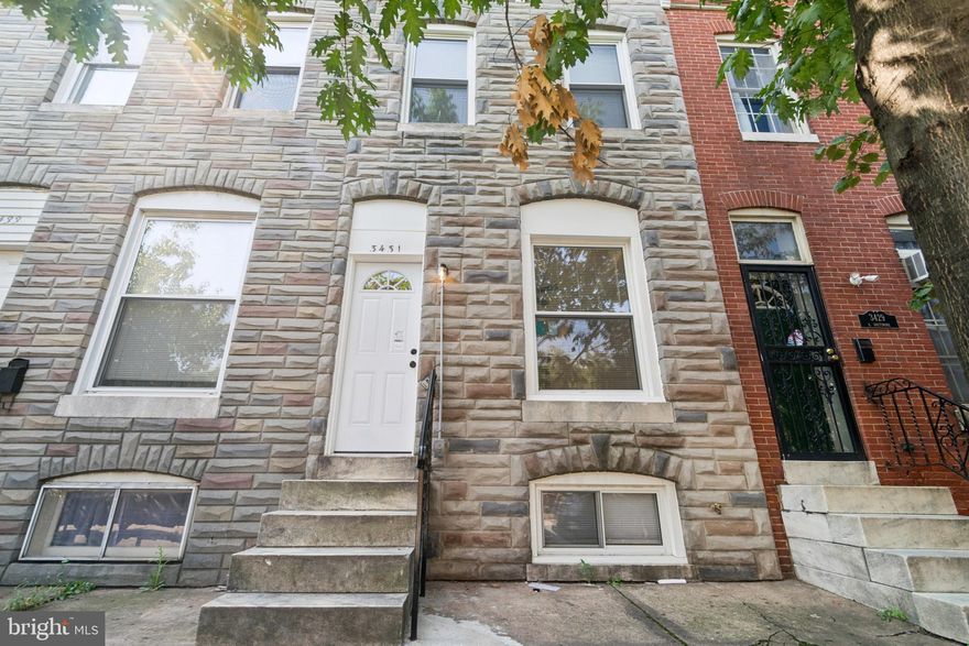 Just Completed – Luxury Renovation! This completely transformed 3-bedroom, 2-bathroom townhome offers modern urban living at its finest in the heart of downtown Baltimore. Every inch has been upgraded with high-end finishes – perfect for professionals, Hopkins affiliates, or anyone seeking a stylish low-maintenance home. Premium Features such as: 
Gourmet Kitchen – Brand new stainless steel appliances, sleek cabinetry & stone counters
Spa-Like Bathrooms – Fully updated with modern tile, fixtures & lighting
 Luxury Vinyl Plank Flooring – Durable, waterproof & stylish throughout entire home
 Sun-Filled Living Spaces – Large windows flood the home with natural light
Private Fenced Backyard – Perfect for outdoor relaxation or use as parking pad
 In-Unit Laundry – Full-size washer/dryer included
Smart Home Ready – Fresh wiring & modern electrical

Also available for rent at $2150/month. Owner financing available at competitive rates.