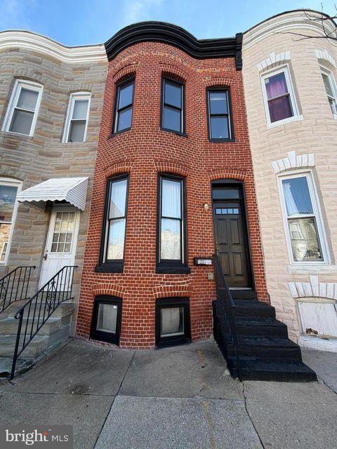 Townhouse For Sale - 1231 Carroll Street<br/> BALTIMORE, MD 21230