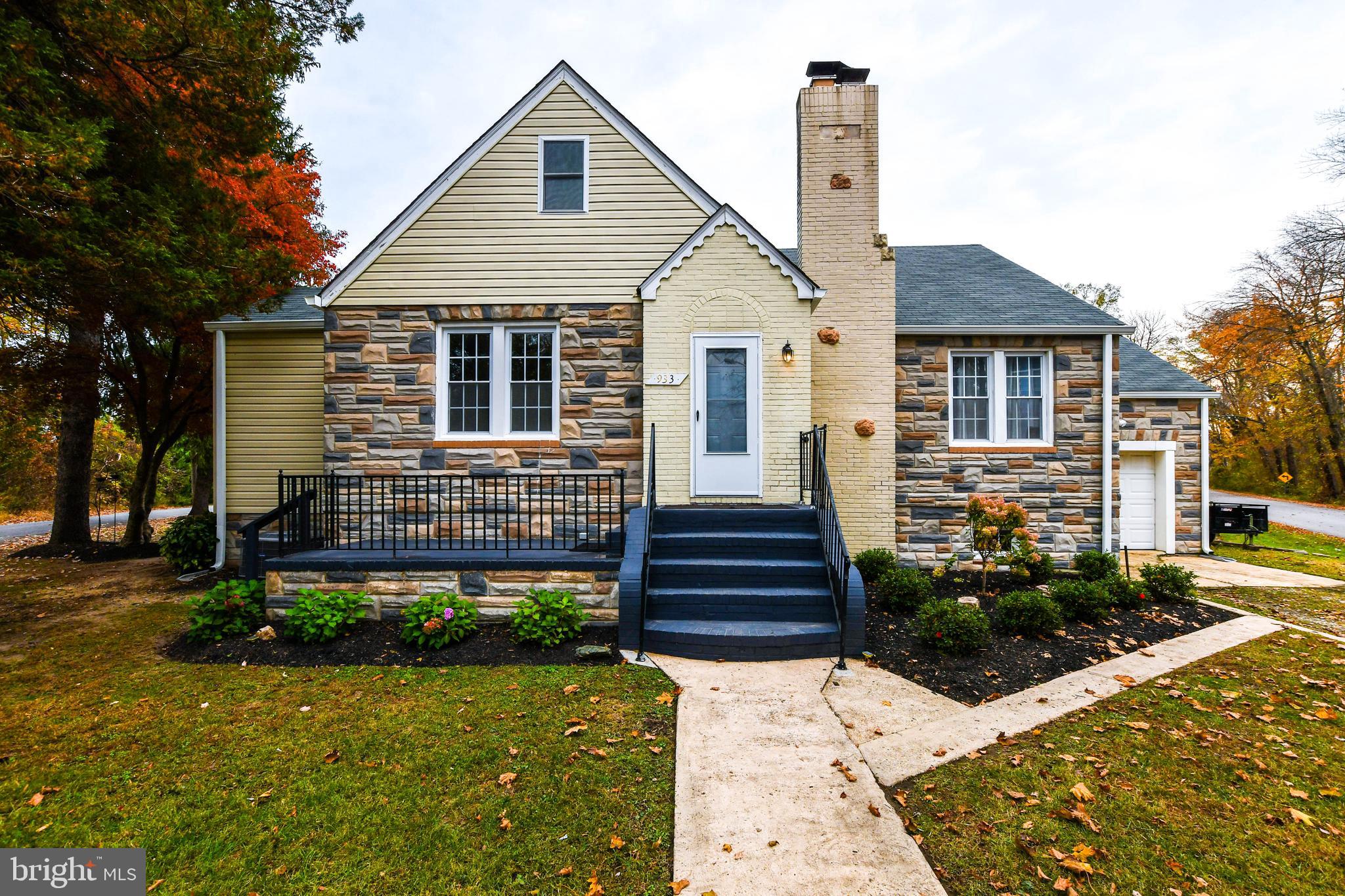 This charming home, situated on a spacious 1.17-acre lot, is ready for you to move in and enjoy. With a beautiful stone veneer front, well-manicured landscaping, and a welcoming front porch for your morning coffee, it offers a serene and inviting environment. This residence boasts three full levels with four bedrooms and two and a half baths. Inside, you'll find a host of desirable features, including stainless steel appliances, granite countertops, hardwood floors, and a luxurious whirlpool tub in the master bathroom. Upgraded windows ensure energy efficiency and a bright atmosphere. The main level presents a spacious living room with a fireplace, featuring a custom brick chimney, and a generous separate dining room area, ideal for gatherings. The partially finished basement offers ample storage space and convenient walk-out access to the backyard. You'll also appreciate the glass-enclosed rear porch, perfect for entertaining, as well as a sizable deck that leads to a vast, fully fenced yard. For parking, there is a 1-car attached garage that provides direct entry to the kitchen area and driveway space for two additional vehicles. As an added bonus, this property includes a detached 2-story workshop with a loft and 1- car garage space, providing versatile options for your hobbies and projects. This country home is a must-see and is competitively priced for a quick sale. It is being sold As-Is, and we are confident it will not disappoint.