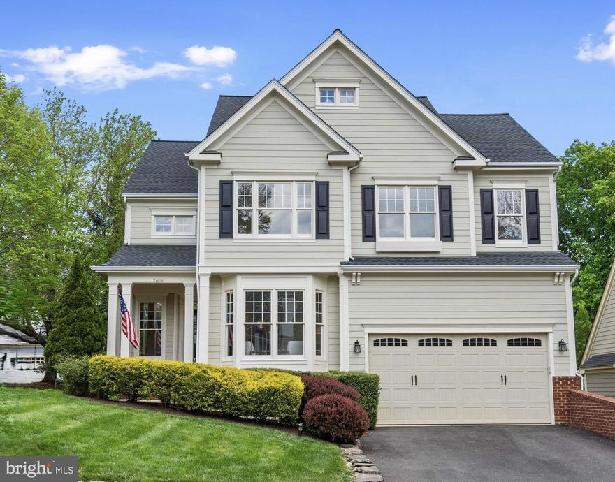 Welcome to this inviting and beautifully updated home nestled within a friendly cul-de-sac, offering a perfect balance of space and modern upgrades. As you enter, you're welcomed by a warm atmosphere enhanced by stylish renovations throughout. Light filled living and dining rooms adorned with new designer light fixtures, creating an atmosphere of sophistication and warmth. All of the hardwood floors have been elegantly refinished in 2024, adding a touch of luxury to the living spaces. The heart of this home is its open concept kitchen and great room, boasting top-of-the-line appliances such as the 2024 GE French Door Refrigerator, Zline double ovens, Bosch dishwasher, a gas cooktop, a convenient Whirlpool microwave, spacious cabinets, granite countertops. When you stand at the kitchen sink the window overlooks the fenced in backyard and flagstone patio perfect for outdoor entertaining.  Whether you love to cook or simply love hosting gatherings, this kitchen will do the job with ease! The cozy great room features a gas fireplace that is perfect for unwinding after a long day or enjoying time with family and friends. A first floor office or library with built-in bookcases can be found just off the great room. Plantation shutters adorn the windows, allowing natural light to filter in while providing privacy when desired.  Ascend the staircase, illuminated by a new chandelier, to discover the upper level where the primary suite is a true retreat, boasting a newly renovated primary bath with spa shower, soaking tub, two vanities, and separate water closet. Included in the primary suite is a walk-in closet and an adjacent space for an office/library/yoga-studio/baby nursery/2nd dressing room. There are three additional bedrooms, including one with its own ensuite bathroom that has just been renovated and ample closets in each. The shared full bath on this level has been tastefully updated in 2024, featuring new vanity, toilet, and flooring. New luxury carpeting has just been installed in all of the bedrooms. Conveniently, the updated laundry room is situated on this level as well.  Downstairs, the basement has an enormous recreation room, 5th bedroom, updated full bath, lots of storage. New carpeting has just been installed creating a cozy atmosphere for leisure activities. An unfinished  bonus room offers the potential to transform into a gym, wine cellar, dark room, or any other desired space.  Outside, the fully fenced yard has mature plantings to offer privacy and a patio for outdoor dining. The attached two-car garage provides ample storage space,  including built-in shelving and a workbench for added convenience. The garage opens just steps away from the kitchen. The roof was replaced in 2022. The homeowners have taken great care of this home and prior to listing, invested in updating and remodeling bathrooms, refinishing the hardwood floors, installing new carpet, updating lighting, and fresh paint throughout to make it move in ready for the next owners.   
New owners could be eligible to join the Overlee pool this summer, and avoid the 8-10 year wait list through the  real estate transfer membership!  Conveniently located less than 1 mile from the Metro, this home offers easy access to Washington, DC and major transportation routes, including Interstate 66 and the Dulles Access Road, ensuring stress-free commutes and convenient travel to the airport. Additionally, residents can enjoy the nearby amenities, such as the Overlee Community Pool & Volleyball Court, the Arlington County bike and walking trails, and nationally ranked Arlington Schools, making this property the epitome of comfortable and convenient living. Zoned for Yorktown High School, Williamsburg Middle School, Nottingham Elementary.