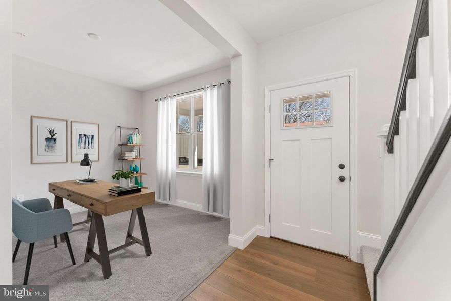 This move-in ready townhome is located in the heart of Perkasie, The Winchester I is a beautifully designed three-story townhome, with a detached one car garage. Enter the home through a welcoming covered front porch and be greeted by an ideal open-concept living space.  Perfect for entertaining friends and family, this spacious kitchen includes granite countertops and a large center island overlooking the great room and dining area.  A deck is conveniently located off the great room.  Enjoy the flexibility of gatherings that transition outdoors with ease.  A flex room is also located on the first floor: your dream may be a home office or a designated play area. Elegant oak-tread stairs will guide you to the second floor where you will find two generously sized bedrooms with walk-in closets, a full bathroom and a laundry closet.  Continue to the third floor to your own private retreat!  The spacious Owner's Suite includes a full bath with a large tile shower, cultured marble topped vanity and a sizeable walk-in closet.  The garage is equipped with a 100-amp subpanel, providing convenient readiness for an electric car charger.

Settle in as little as 30 days.