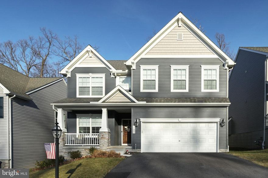 Why Wait?? Beautiful home in Red Lion Schools. Built in 2020 Home has an amazing Open Floor Plan that features engineered vinyl plank floors.  Main Level has a Large Upgraded Kitchen w/ Quartz Countertops, SS Appliances, Farm House Sink, Recessed Lighting, White Wood Cabinets, Coffee Bar, and Subway Tile Backsplash. Walk-in pantry and Dining area. Living Room w/ Gas Fireplace. Office Space and Mudroom located off the 2-car garage. 4 Bed Rooms and 2 Full Baths are located on the Upper Level including Primary Bedroom featuring a Full Bath with Stand-Up Shower, Soaking Tub and Double Vanity. Partially finished basement can be used for a second living space. Exterior features a covered front porch, a new Deck, and Privacy Fence.