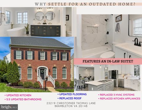 23219 CHRISTOPHER THOMAS LANE BRAMBLETON VA 20148
