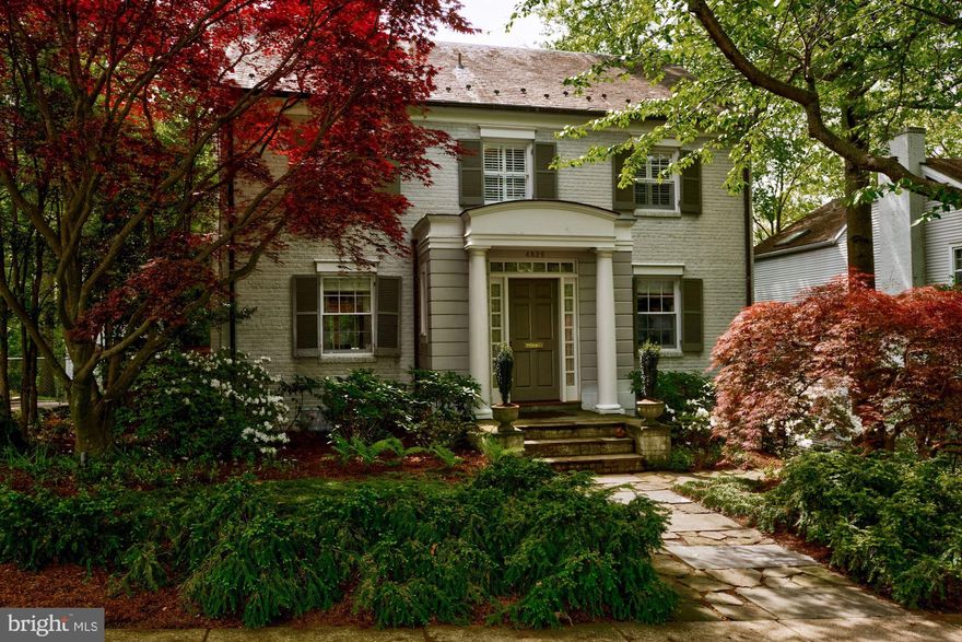 Over 4900 square feet in this stunning Chevy Chase Home. Elegant formal living and dining room, breakfast room with vaulted ceiling and walk-out to deck. Beautiful addition includes expanded gourmet kitchen, family room and amazing owner's suite with vaulted ceilings, spa-like bath and oversized closets. Two additional bedrooms and full bath finish the 2nd level.  Fully complete top level is a great office space or guest room. Finished lower level with convenient full bath and walk-out to amazing backyard oasis. In ground pool, wrap around deck and coy pond provide a tranquil space to entertain or relax.  Wonderful "no-thru" street, close to high-end, parks and restaurants.