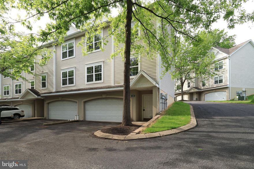 The key to convenient living is found in Galen Oaks.  Low maintenance, centrally located & the ideal setting for full time living or the perfect Happy Valley weekend retreat.  This spacious end unit has just been professionally cleaned & painted, offering a bright & welcoming start for its next owner.  When you enter the unit, you will be greeted by an inviting foyer with built-ins that lead to the main level.  There you will find a comfortable family room with sliding glass doors to the rear deck & a cozy corner fireplace.  A fully equipped & updated kitchen with included appliances, granite countertops & subway tile backsplash.  There is a delightful dining area that seamlessly flows to the natural light filled living room offering flexible everyday living.  A handy half bathroom completes the main level.  Upstairs, you’ll discover a nicely appointed owner’s suite with a private full bath with a walk-in shower & walk-in closet, along with two additional bedrooms, a second full bath & a handy second floor laundry room. The lower level provides unfinished space for storage & an integral 2 car garage.  Enjoy year round comfort with natural gas forced air heat (new furnace in 2025) & central air conditioning. A low monthly condo fee covers common area maintenance, exterior building maintenance, exterior insurance, lawn care, snow removal, water, sewer & trash/recycling offering true ease of living.  With quick access to I 99/322 & just moments from shopping, top local eateries, breweries & distilleries, vibrant downtown State College & all the excitement Penn State University has to offer, this Galen Oaks gem blends comfort, convenience & location in one effortless package.  Thoughtfully maintained, move in ready & designed for easy living.  Buyer is responsible for $716 CAP Fee at settlement.