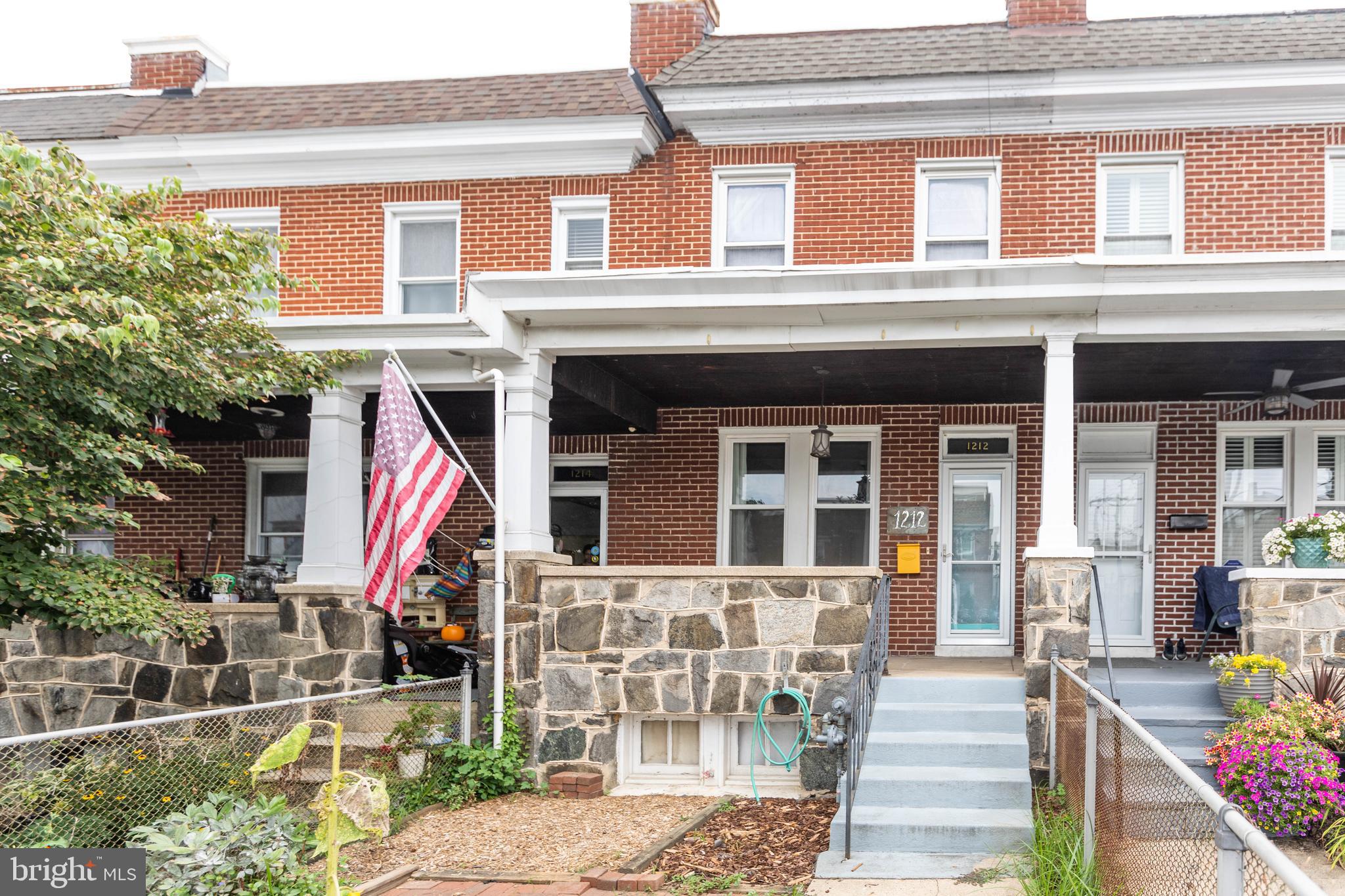 What a great value in Hampden! This porchfront charmer offers lots of fresh paint & refinished floors. On the main level find a living room, dining room & modern kitchen. Three bedrooms & 1.5 baths on upper level (rare half bath connected to middle bedroom), unfinished basement great for storage. Lots of recent improvements - AC 2017, boiler/hot water heater/new liner in past few months. Great Hampden location that features an annual block party here. Come see today!