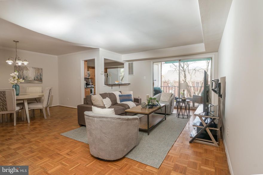 Welcome to this bright and airy 2-bedroom, 1.5-bath condo offering 1,043 square feet of comfortable living space in the sought-after Villages at Homeland West. Freshly painted throughout, including the balcony. This home is move-in ready with thoughtful updates. Enjoy hardwood floors throughout, along with new flooring and toilets in both bathrooms, and a new vanity in the primary bath. The spacious, modern eat-in kitchen features granite countertops, a built-in wine rack, and plenty of space for entertaining. Ample closet space throughout provides excellent storage.

Centrally located near Belvedere Square, Loyola University, and Johns Hopkins University, this community offers a charming “country-like” feel within the city, combining convenience, tranquility, and accessibility. A perfect blend of style, comfort, and location!

Thanks!