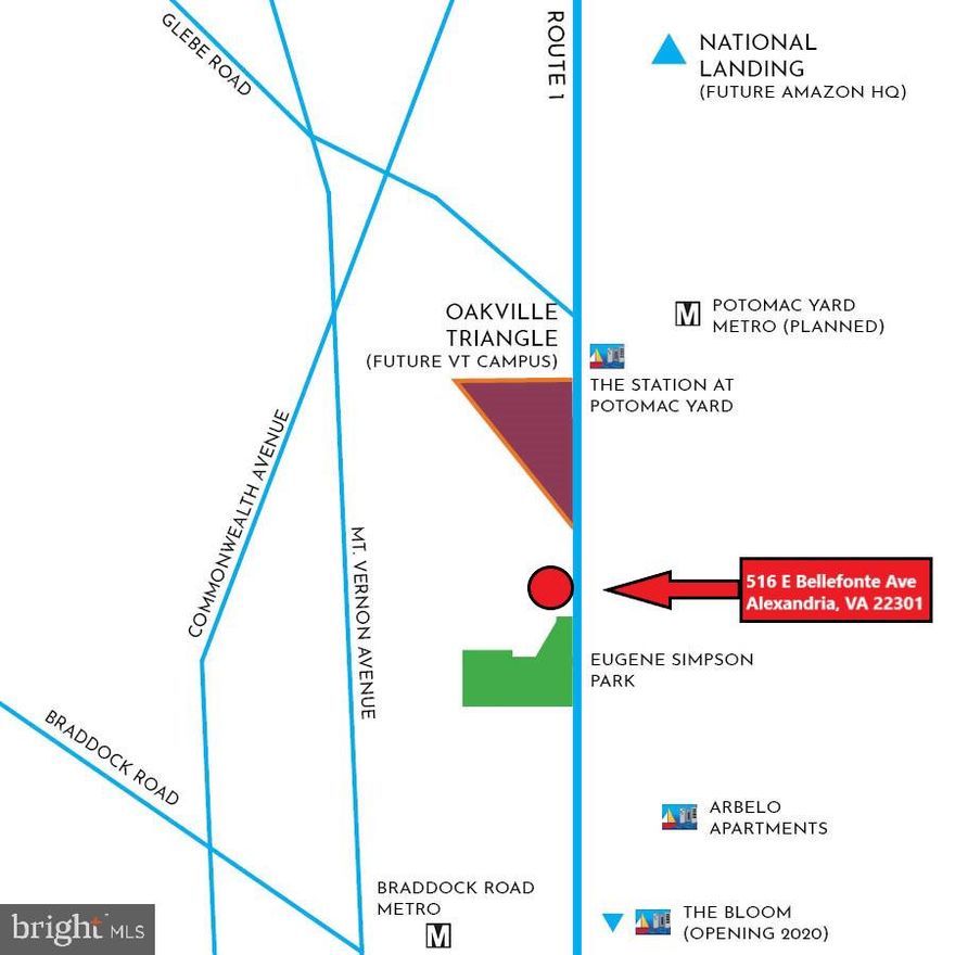 Great location to build your dream home within close proximity to future Amazon Headquarters (HQ2) and coming Virginia Tech Innovation Campus. Property is 5,750 sq. ft. and has existing water/gas/power lines. Being sold As-is.