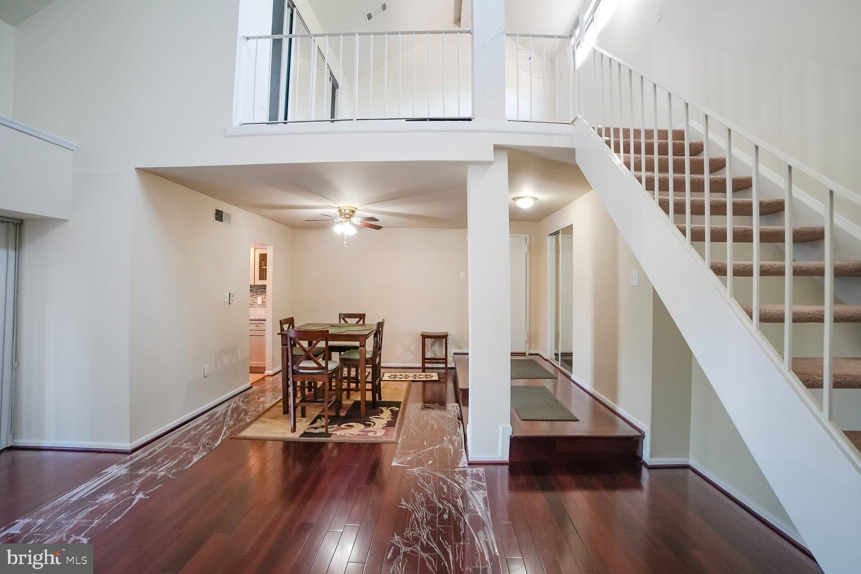 More details coming soon! There is also an assumable VA Loan at 2.75% interest rate!
This 2-bedroom/2-bathroom condo offers an inviting floor plan with high ceiling in the main living area. The open-concept space includes a living room, a dining area, roomy loft and a beautifully upgraded kitchen. The kitchen features stainless steel appliances, gorgeous countertops, a tile backsplash, and sleek modern cabinetry.
The primary bedroom has been expanded by combining it with a previous third bedroom to create a spacious retreat, but it can easily be converted back to a 3-bedroom layout if desired. It also has two walk-in closets and a third closet for ample storage.
Residents of Brookmill Condominiums enjoy access to community amenities including a swimming pool and clubhouse. Conveniently located, this home is just a short drive from a wide variety of shopping, dining, and recreational options. Laurel is also a prime commuter location, offering easy access to public transportation and major routes into Washington, DC, Baltimore, Annapolis, and Fort Meade/NSA.