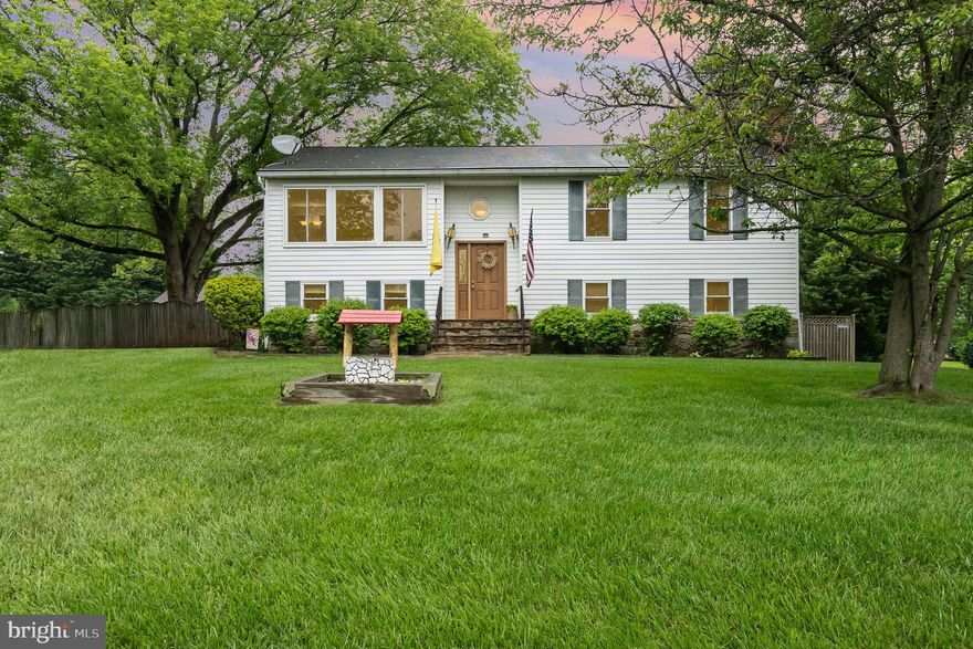 Welcome home to 823 Randolph Drive!  This meticulously maintained home has so many unique features, but feels like home the moment you walk inside!
The kitchen has brand new quartz countertops and even a separate breakfast bar.  The focal point of the main level are the panoramic view windows on the front and back of the home which let in loads of natural light!  Overlook your peaceful neighborhood from your warm and inviting family room!  Down the hall on the main level are  a hall bath and 3 spacious bedrooms.   The primary suite has its own private balcony that overlooks a backyard oasis!  This bedroom also has its own bathroom.  
The lower level is an entertainer's dream!  This one of a kind custom bar has loads of charm and nostalgia and has a great view of the second family room and stone gas fireplace!  Next to the bar is even an enclosed porch perfect for relaxing, eating steamed crabs or drying off from a sunny pool day!  
The basement even has an additional bedroom, full bathroom and multiple storage areas.  The laundry room is complete with a built-in counter and shelves!
Don't forget to step outside into your dream backyard!  The fully fenced in yard has a massive shed with a separate workshop area  beyond the  garage door and through another entrance is space for an office, gym...The possibilities are endless!  The above ground pool is surrounded by Trex decking and a Trex patio surrounds the basement entrance, so wet feet never have to touch the grass.  There's also gorgeous plants and flowers in bloom throughout the property! 
Conveniently located moments from I-95, this home is anything but "cookie cutter!"