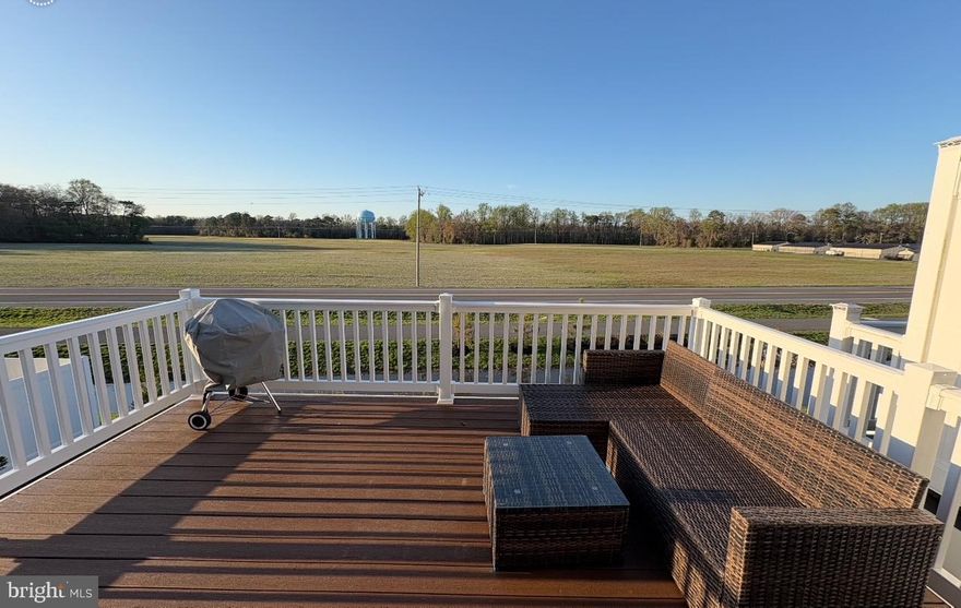 This home could be yours for the Holidays! Reduced to $299,999.00 with extended composite deck.
Experience refined living owning this stunning end-unit luxury townhouse, perfectly positioned for privacy and natural light. This spacious home boasts modern design, and open-concept layout that seamlessly blends comfort and style. The standout feature on this rental which stands out from the rest is the expansive deck-ideal for entertaining, relaxing or enjoying serene morning coffee which the owner had custom designed after the new construction build. There is a bonus recreation room on the first level with powder room that can be used as a flex room, office, or entertainment space with double sliders leading to the backyard. The second level boasts an open concept layout with granite countertops, wide plank flooring, stainless steel appliances and access to an oversized upgraded deck through glass sliding doors. The primary suite is located on the third level with access to a en-suite with granite countertops, double sinks, and a tiled shower with bench seat. There is also a laundry room on this level along with a second bedroom and full bathroom. Don't miss this rare opportunity for upscale comfort and outdoor space to match. Nearby within the community you will find access to the golf course, club house, restaurant, fitness center, outdoor pools and more within a short drive or walk. This stunning home is sure to please anyone looking to have access to the beaches, while living in a quiet friendly neighborhood with amenities abound. Close to the Delaware Beaches.