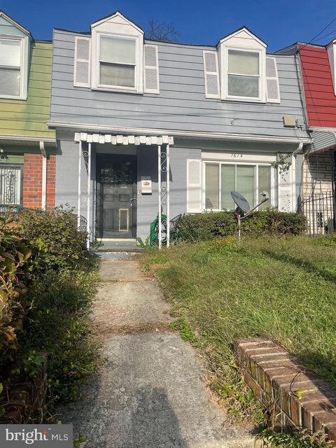 7614 ALLENDALE DRIVE HYATTSVILLE MD 20785