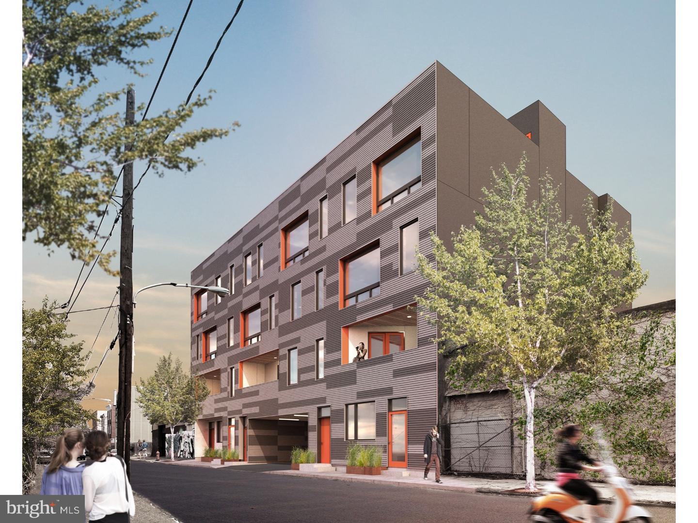 Introducing a nine unit state-of-the-art community featuring luxury finishes, private roof deck, and energy efficient amenities in the heart of Fishtown! Residence 3B features handsome wide plank flooring, tall ceilings with recessed lighting, and bright Anderson windows throughout. Enter through a large doorway to an open living and dining space with plenty of room for entertaining and an airy, modern kitchen with island featuring porcelain tile backsplash, 42" wall cabinetry with abundant storage space, customizable quartz countertops, and Energy Star certified stainless steel appliances. Upstairs, you'll find a master bedroom with large closet space and an en suite bathroom with ceramic tile flooring, frameless shower doors, and dual flush toilets! Second bedroom features generous closet space and its own full bathroom down the hall. Each unit is fitted with a high efficiency HVAC, tankless hot water heater and washer/dryer units, as well as additional basement storage. All customizable features are available for viewing upon request and while on appointment. Upgrades are available ? including deeded parking for an additional cost! Steps from the Rocket Cat Cafe, Pizza Brain, Martha Bar and a quick walk from Frankford Avenue favorites like La Colombe, Frankford Hall, and Kensington Quarters. Easily accessible to Center City and the rest of Philadephia via SEPTA's Market-Frankford El line, I-95, and Delaware Avenue, the Frankford Stacks are unique in catering to car commuters, public transit users, and bike enthusiasts alike! Kitchen and Bathroom Example Photos are from a similar project by the same developers.