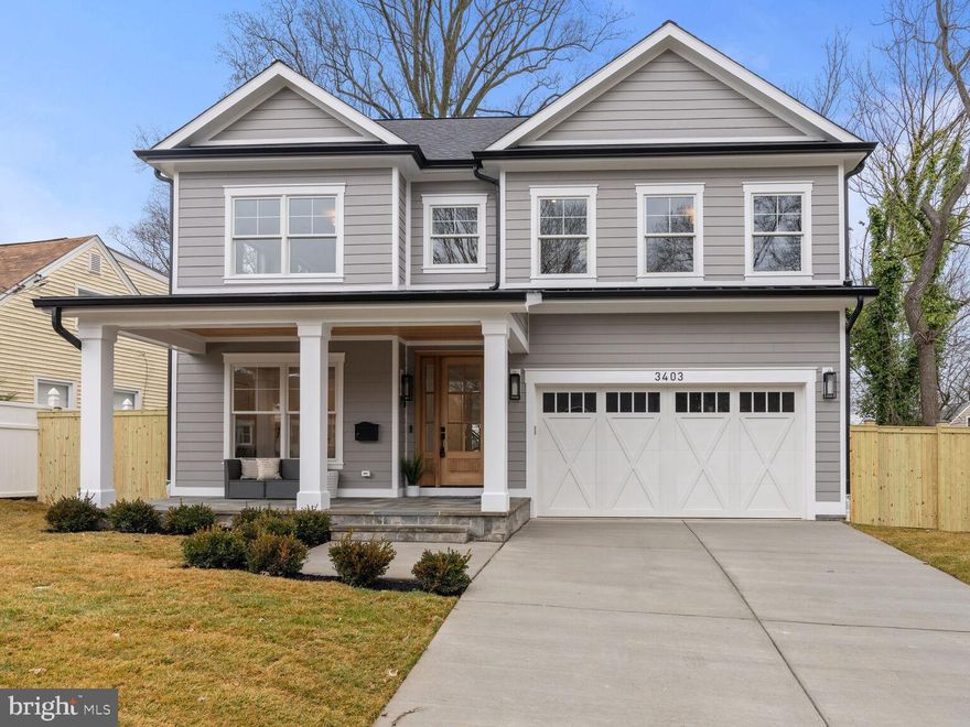 ***NEW PRICE! - Same amazing home!*** Another move in ready stunner from ERB featuring modern wood floors throughout, the main floor has formal and informal living and dining, large windows and party deck! Gourmet kitchen, large center island, ample storage and Jennaire stainless steel appliance package including a 6 burner gas stove all overlooking a western sunset view!  The upper floor boasts four bedrooms including an extra large owners suite with walk-in close and spa style bath. Rooms include AN ensuite bedroom with walk-in closet, Jack and Jill double sink bath with adjoining bedrooms, upper laundry with cabinets and sink and BONUS ROOM for baby room or office as needed for the owner. The lower level offers a kitchenette, large gym, full bath and guest suite. All of this right next to Kensington Heights Park in the heart of Kensington less than 1 mile to the Marc Train, Antique Row and neighborhood favorite Frankly Pizza! AVAILABLE ON FINAL OFFER!