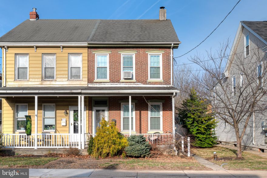 A valuable opportunity knocks at this fully refreshed brick twin home in Owen J. Roberts School District, North Coventry Township.  337 S. Hanover Street begins with a seamless and breezy main floor plan as you arrive. The gorgeous refinished original hardwood floors are complimentary to the bight tones and profound period trims & wood columns. The living room/dining combo offers a spacious hosting solution for family events while the sturdy wood columns provides separation to the entertainment area for movie night. The remodeled kitchen shines with stainless appliances, wood floors, pantry, bright white cabinetry, and ample counter space. The offset mud room via the side entry opens to the quaint main floor half bath and expands directly to patio area for seasonal and private enjoyment in the lengthly fenced rear yard. The second floor offers a large main bedroom on the front of the home that captures ample natural light during the day. Two additional bedrooms and full bath complete this floor.  The third floor has a larger fourth bedroom featuring new carpet and abundant closet/storage space.  The alley way off W. Main St provides access to ample parking, including two private spaces on the rear of the home.  The long rear yard has a shed, paver/patio fire pit area, and is fully fenced in for privacy.  This is a must see valued opportunity in Owen J Roberts Schools, schedule with us today.