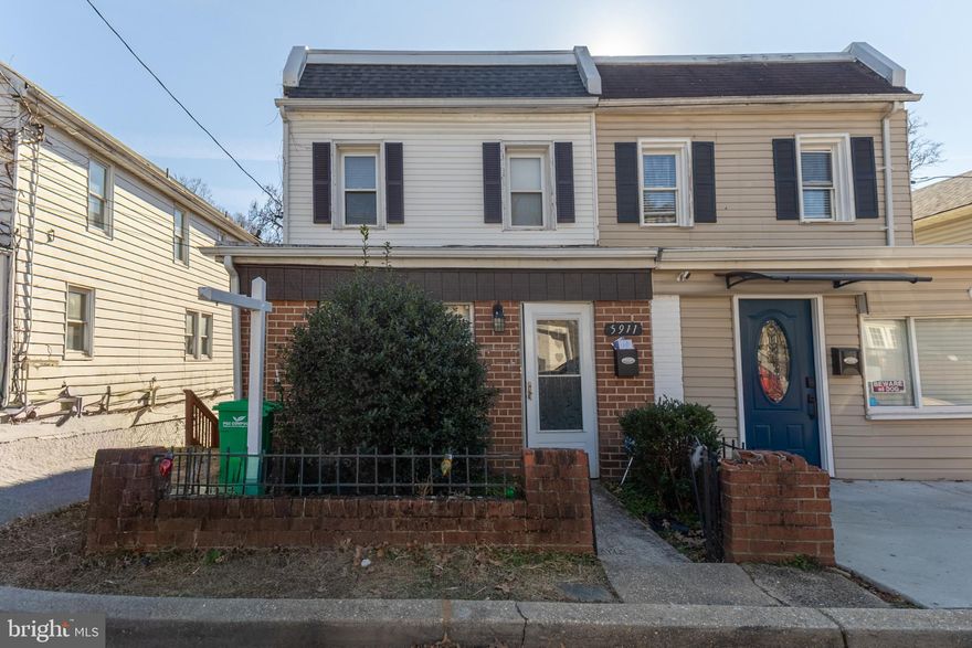 This traditional twin/semi-detached property in Tolson Heights, built in 1916, presents a unique investment opportunity with a total finished area of 1,428 sq. ft. The structure features durable brick and combination materials, ensuring longevity and low maintenance costs. The interior boasts an eat-in kitchen and a dedicated dining area, ideal for maximizing rental appeal. The presence of an attic provides additional storage or potential for future expansion, enhancing the property's value. The connecting stairway to the basement, accessible via a rear entrance, opens up possibilities for creating additional living space. With a smaller lot size the property is easy to maintain while still offering plenty of outdoor space. On-street parking is available, adding convenience. Investors and homeowners alike will appreciate the potential for appreciation in a well-established neighborhood, coupled with the opportunity to enhance the property through strategic renovations. This property is not just a home; it's a canvas for generating income and building equity in a growing market.