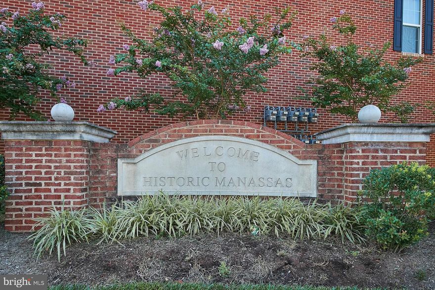 Experience a lifestyle of luxury and convenience near Old Town Manassas in this immaculate 2,500 sf corner lot home with many desirable features: Amazing gourmet kitchen, wood floors, surround sound system, 2 interior storage areas, stunning baths, and more! Pleasant walk to VRE train, dining, shops, and entertainment. Rear entry garage with one parking spot and plenty of visitor parking as well as street parking. No Smokers! No pets allowed.