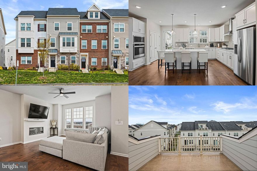A thoughtfully designed four-level townhome in Leesburg offering a blend of flexibility, comfort, and everyday convenience. With multiple levels of living space, this home supports a variety of lifestyles, providing room to work, relax, and gather. The top level features a private retreat with access to a balcony, creating a quiet space to unwind, work from home, or host guests. This additional level offers versatility not commonly found in similar homes, allowing you to tailor the space to your needs over time. The main living level connects the kitchen, dining, and living areas in an open and functional layout filled with natural light. The kitchen serves as the central hub, with direct access to a deck that extends your living space outdoors, ideal for dining, relaxing, or enjoying fresh air. Upstairs, the primary suite offers a private setting designed for rest and recharge, complemented by a well-appointed bath. Additional bedrooms and upper-level laundry provide convenience and help streamline daily routines. The entry level includes an additional living area that can function as a media room, workspace, or flexible-use space, along with a convenient half bath. Each level is designed to adapt to changing needs while maintaining a sense of comfort and flow. Located in Leesburg, this home offers close proximity to shopping, dining, and everyday conveniences, along with access to major commuter routes including Route 7 and Route 15. Nearby parks, trails, and local destinations provide opportunities to enjoy the outdoors and surrounding area. A well-balanced combination of space, functionality, and location makes this home a strong option for buyers seeking both comfort and convenience. Photos may be virtually staged.