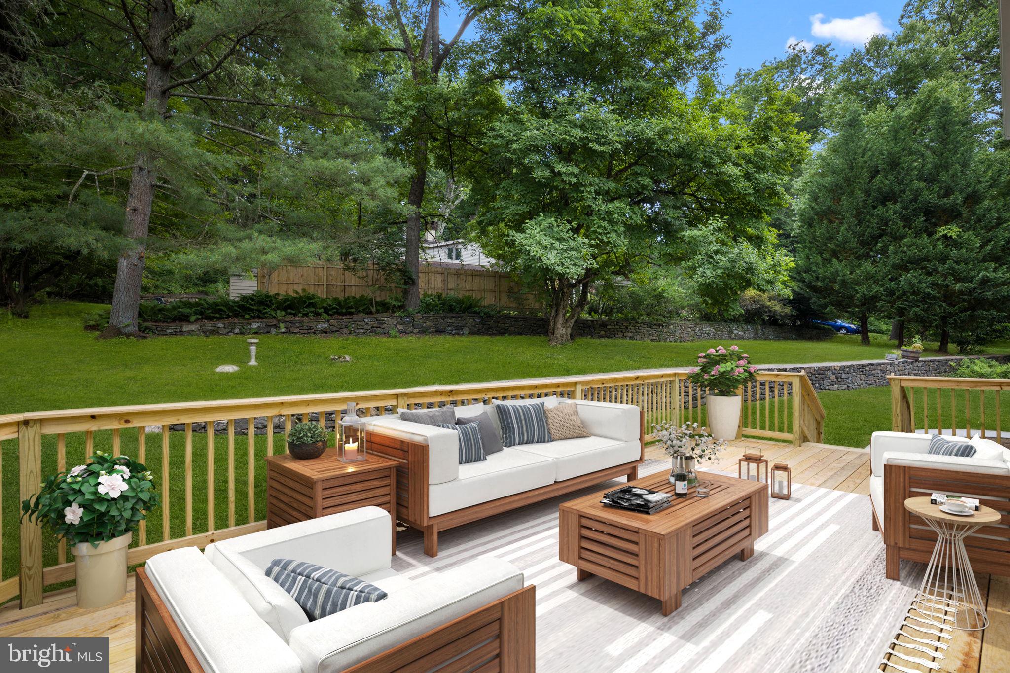 Welcome to your dream home in the Wissahickon Park G Neighborhood! Absolutely stunning 4 bedroom, 3 bath in the very desirable Lafayette Hill, PA. THERE IS ALSO ADDITIONAL LAND BACK OF THE HOUSE CAN BE USED AS A TENNIS COURT OR EXERCISE AREA. In this gorgeous home you will find Brand New upgrades. Completely remodeled with attention to details and some highlights are a Brand New Roof, New Driveway, New Walkways, Brand New European flooring, Modern Renovated bathrooms, Brand New HVAC System, Heat & AC Units installed along with newer hot water heater! The New gourmet kitchen with Trending Two Tone cabinetry, newer stainless steel appliances and Quartz, Calacatta countertops with Island and Amazing Backsplash! Open floor plan and large living room space. Nice size Bedroom on first floor, Two car garage with new Smart door openers and brand new huge Driveway!!! The huge partially finished basement offers a huge area. The backyard offers a Brand new Deck and great hardscaping. Recessed lighting throughout the house, custom trim & crown molding and much more. Enjoy the nature trails of Wissahickon Valley Park right in your backyard. Close to Morris Arboretum, Whitemarsh Valley Country Club and all the shops and restaurants Germantown Pike. This home is central and easily commutable with access to all major throughways! MAKE THIS YOUR NEW HOME TODAY!!