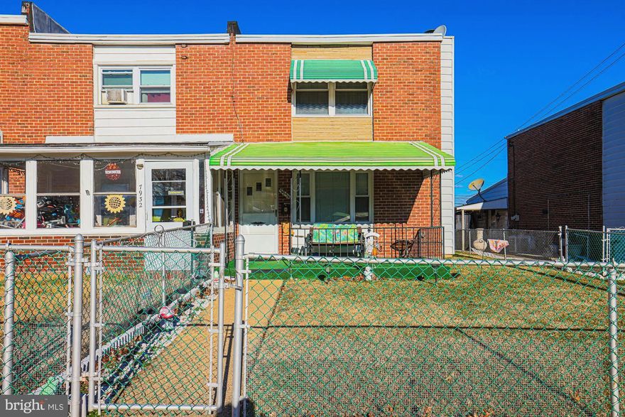 COZY 2 Bedroom 1 FULL Bath End of Group BRICK Townhome with COVERED Front Porch in Eastwood * Features Include: LARGE updated kitchen with GRANITE countertops, stainless steel appliances and island * MAIN floor stackable washer and dryer * REAR addition on MAIN level * TWO bedrooms with new closet doors and a FULL remodeled bath complete the upper level * SPACIOUS rear deck overlooking the fenced yard with a parking pad and shed * Roof 5 years old * Close to shopping, restaurants and major arteries * The home has been lovingly maintained!!