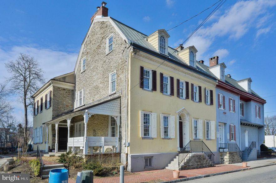 Welcome to the  James Matthews House , a beautiful 9 bedroom home which has been a part of the Philadelphia Historic Register since 1980. This property was built before the American Revolution, with an addition added to the front of the home by James Matthews in 1808. In 2014 the current owners were able to acquire and restore this property to its formal glory from shell condition. This home includes 9 large bedrooms, 5 & 1/2 bathrooms, 5 working fireplaces, and a 2 car garage, with additional space for many more parking spots. With over 4000 square feet of living space & situated on a humongous 64 x 158 lot, there is absolutely nothing like this on the market. The oversized backyard offers plenty of space for activities, including a recently added hot tub off of the enclosed back porch. This incredible home is truly a piece of Philadelphia history, with most of the original flooring being salvaged & refinished, as well as the exterior windows being meticulously measured for historical accuracy & replaced.