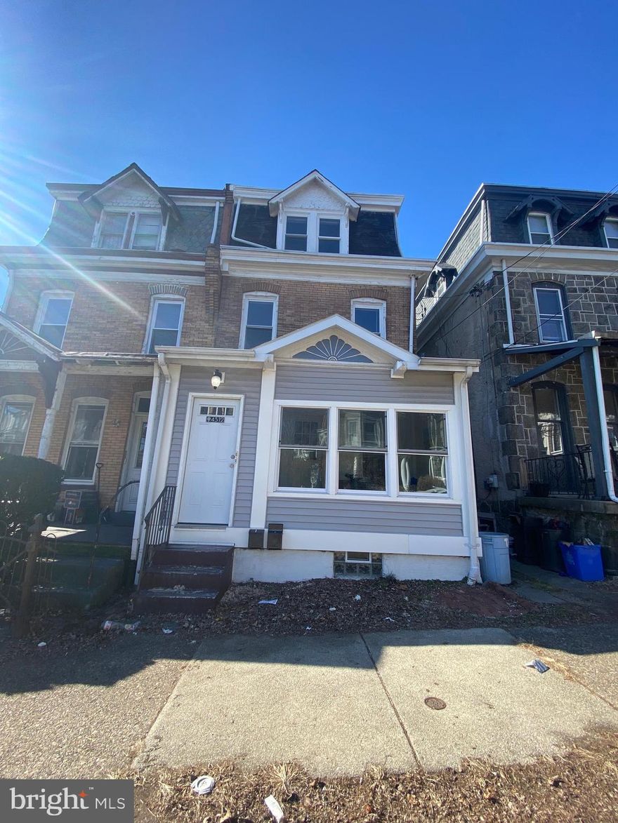 Come see this huge 3 bedroom with 2 full bathrooms available this summer for move in.  This unit is the entire 2nd and 3rd floor of a well maintained beautiful duplex in the heart of Manayunk.  2nd floor features the large carpeted living room, a sun-drenched tile eat-in kitchen, and 2 full bathrooms.  As you go to the 3rd floor you will find 3 nicely sized carpeted bedrooms.  Private washer and dryer on the 2nd floor and plenty of storage space.  good credit required. pets welcome with additional deposit.