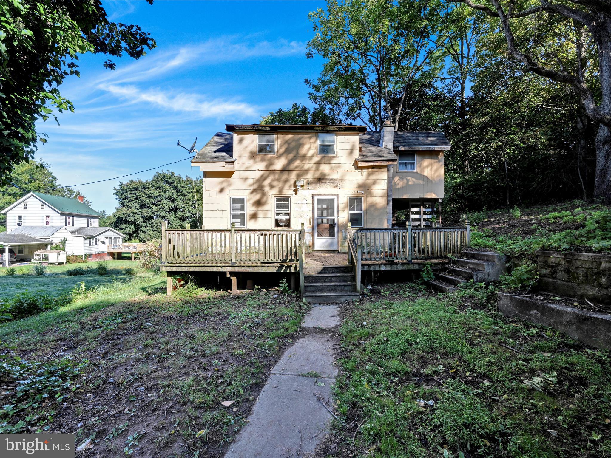 Public Auction Monday October 20, 2025 @ 5 PM * Open House Saturdays October 4 & October 11 from 1-3 PM * Buyer required a 10% non-refundable deposit. Settlement within 45 days. Buyer pays the 2% RE Transfer Tax. List price does not reflect the final sales price. * Scheafferstown Area 2.05 Acres Partially wooded country lot on a quiet and lightly travelled road. 1,137 SF Home, 20x24 Barn, 16x40 Shed, Buildings are in disrepair. Note: This country property would make an ideal new home building lot with the well & septic already in place. All on a level to gentle sloped 2.05 acres with the back half of the lot being wooded. Easy access to Rt's 501 & 419.