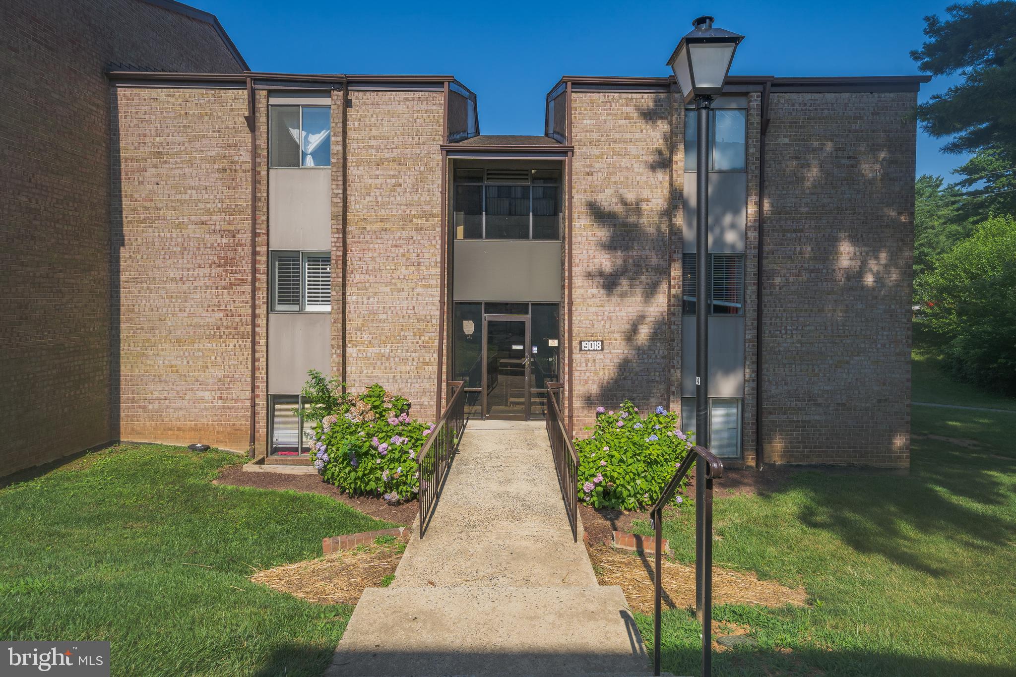 Sunny and bright top-floor unit! Spacious bedroom and living room. Kitchen opening to living room. Mini sun-room off living rea. The condo fee includes all utilities except internet/cable. The unit has a washer and dryer, newer carpeting, newer fridge, newer dishwasher and newer countertops. 2 parking tags. 1 for unit and 1 for guest. Unassigned parking. Neighborhood amenities include a swimming pool, tennis courts, parks, and a lake. Near Costco, Sam's club, across the street from shopping, restaurants, public transportation, public library. Easy access to major highways and roads: I-270, 200 ICC, 355, Shady Grove Metro station.
