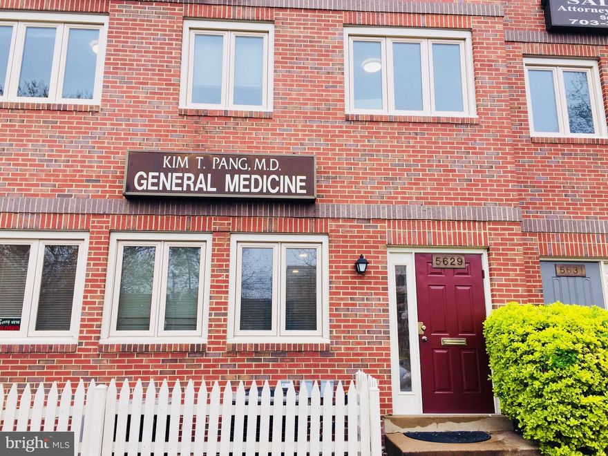 Great opportunity to grow a business! Located on busy Columbia Pike with plenty free parking spaces and for a highly visible signage. Main level unit with 4 rooms and one restroom. Tenant pays electricity.