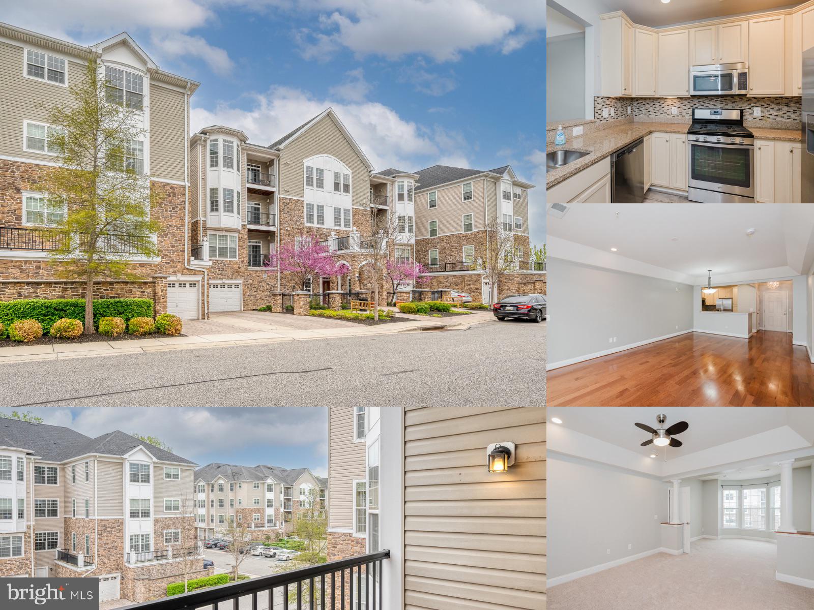 Located in The Highlands of Quarry Lake, this third-floor Aspen model condo features 2 bedrooms, 2 full baths, and a flexible den layout in a gated community with secure building access. The open-concept design includes a gourmet kitchen, private balcony, and a spacious primary suite. A detached deeded garage space and an assigned parking spot in the community lot add everyday convenience. Residents enjoy access to Quarry Lake’s exceptional amenities—private clubhouse, outdoor pool, fitness center, tennis courts, and scenic walking paths around the lake and manicured grounds. Just off I-695, the community is steps from shops, restaurants, offices, and more, including The Fresh Market, Walgreens, and local favorites.