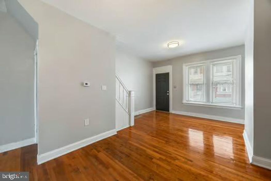 SERHANT does not hold escrow deposits.

elcome to 715 S Frazier St,a newly rehabbed 3-bedroom, 1 1/2 bath rowhome in the heart of West Philadelphia. This home features a bright open layout, sleek new flooring, and a stylishly updated kitchen perfect for entertaining. Enjoy modern upgrades throughout, a private backyard, and convenient access to public transit, universities, and all that Philly has to offer