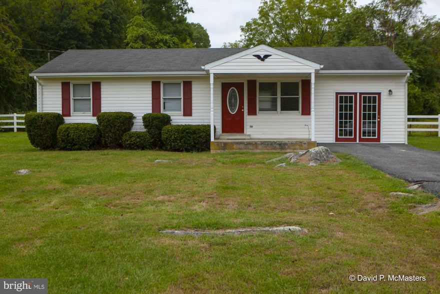 Peaceful 2 acre setting, level corner lot, fronts Cedar Lane, backs to wooded area. Well maintained  3 bedroom 1 bath ranch, large family room.  Good commuter location between Shepherdstown and Martinsburg, minutes to Marc Commuter Train.  Property goes beyond white board fence in the rear and into the field.  The address for this property is Shepherdstown although  the property is legally in Berkeley County.  Quiet!  SELLER WILL DRILL NEW WELL.  Multiple contracts have come in on this property.  We will take highest and best offers until Noon on Wednesday September 30, 2020. Students will attend Berkeley County Schools from this address; it was mistakenly reported earlier that students would attend Jefferson County Schools.