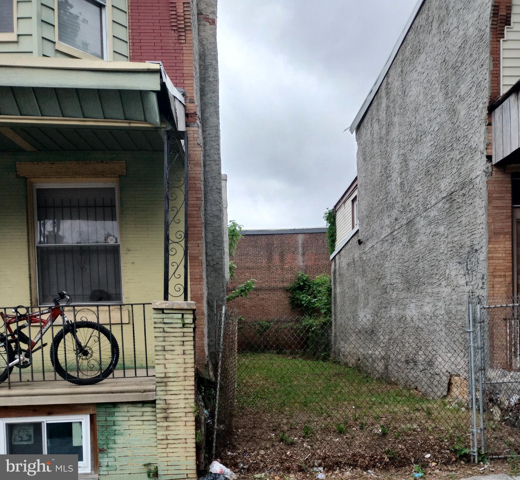 Excellent Development Opportunity in the Strawberry Mansion Area . This vacant residential Lot size is 15x75, SQFT 1,1125. Don't miss out on this opportunity and make an offer while it is still available. Property is close to public transportation.