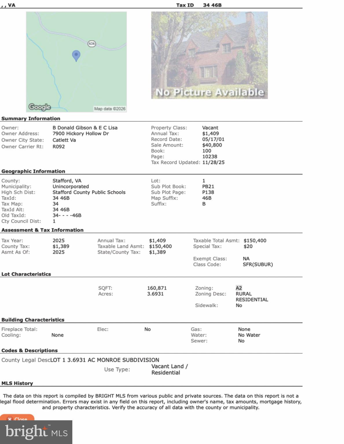 Main image without alt text