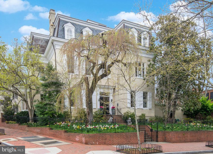 JUST LISTED W/NEW PRICE-East Village! Sophisticated detached home on prominent & private corner lot. Nearly 9000 SF of exquisite detail & soaring ceiling heights of  13' w/spacious 9 BR, 7 FBA, 4 HBA, formal LR, banquet size DR, parlor, kit, breakfast rm, fam rm, library & finished LL for staff w/sep entrance. Also features prof. landscaped gardens, garage, sprawling terraces, pool &side driveway!