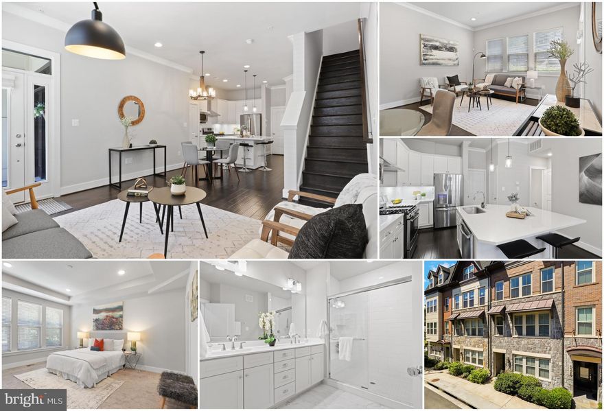 Three-level, 3 bedroom / 3.5 bath townhome-style condominium in the heart of Arlington.  Recently built in 2017 by Craftmark Homes, this exquisite home has it all.  Stone and Brick exterior w/ Hardiplank panels.  Luxurious interior finishes to include quartz counters, wide plank hardwood flooring, gas cooking w/ ventilated exhaust systems, energy star rated stainless steel appliances, recessed lighting throughout home, huge walk-in closets and two parking spaces.  Ample visitor parking.  Excellent location within walking distance to shops, grocery store, restaurants, coffee shops and nightlife.  Easy access to the Pentagon, I-395, downtown Washington DC and points beyond.