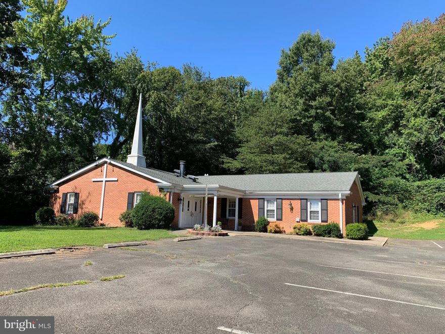 DEVELOPER'S DREAM!  2.39 ACRES! LOCATION LOCATION LOCATION! Slightly over one mile from 495 and only 1.4 miles from HUNTINGTON METRO.
THREE separate properties are being sold as a package: Church, patio house and vacant land. Tax ID #'s are: 0824 01 0037 (Church lot) , 0824 01 0036 (Patio house),  0824 01 0038 (vacant land)  
MLS#  VAFX2146876. The package is sold AS-IS.
House/Educational building is multi-level with 3 bedrooms, one bathroom, two meeting rooms and a basement.