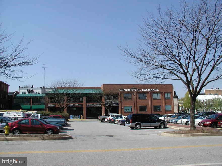 Great building in heart of Downtown Westminster.   Great office or retail space near main entrance currently available in this multi-tenant, mixed use property.  Enjoy being with professional businesses and boutique retailers.  Large public parking lots adjacent to building for customers and employees.  Great value.  This suite has an open layout with some private offices.  Private bathroom.  Large windows facing parking lot and main entrance.  Great for signage.